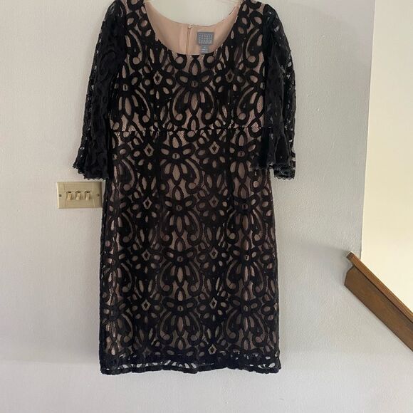 Rabbit Rabbit Rabbit black lace short dress size 12 - Picture 2 of 6